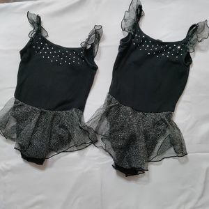 Girls tutu leopard